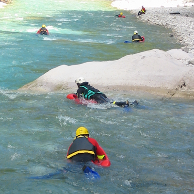 Aree canyoning su torrente