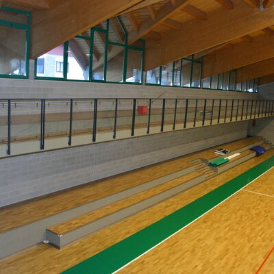 Tribune della palestra